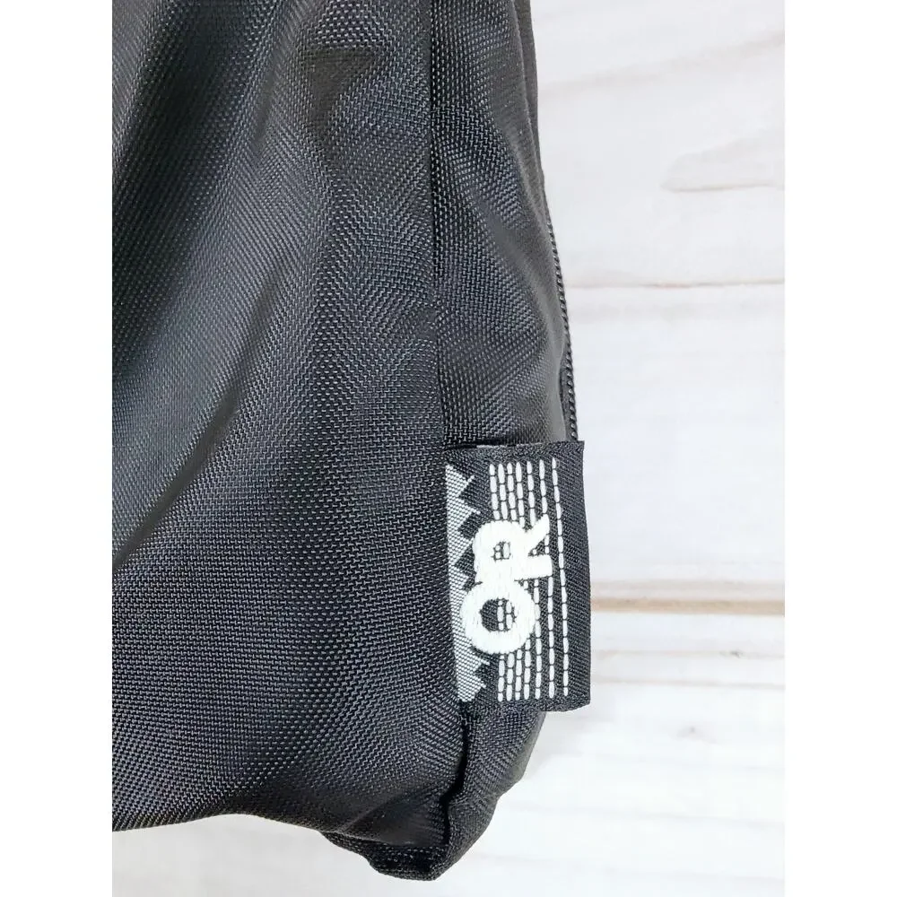 Vintage Outdoor Research Travel Pouch Medium Made In USA Travel Bag Black